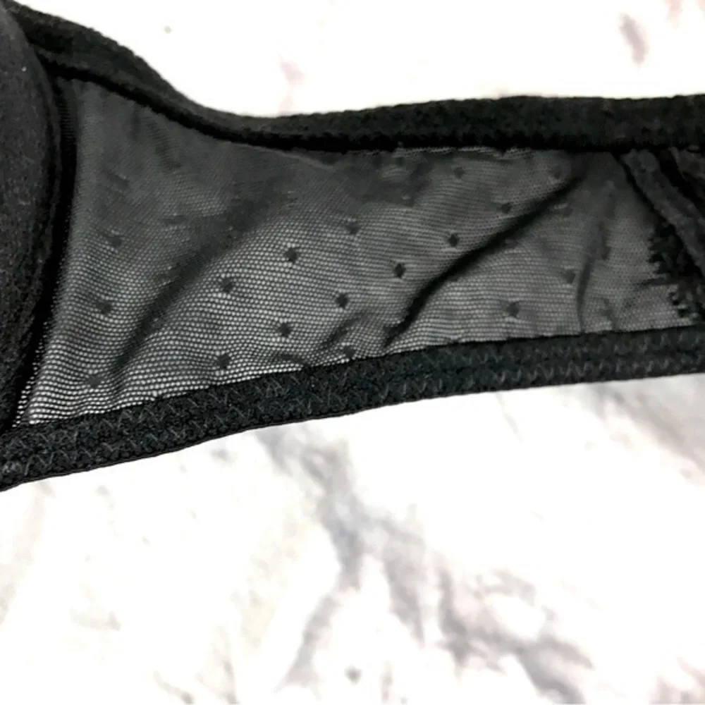 Angels Lace and Swiss Dot Demi‎ Victoria’s Secret Bra NWOT